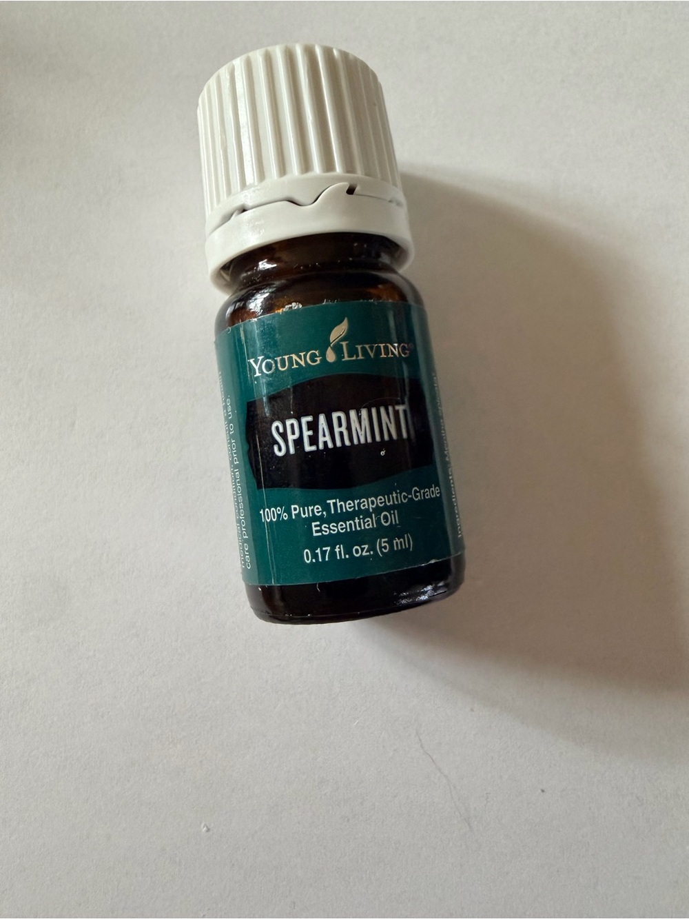 Young Living Spearmint Essential Oil - Teal Label